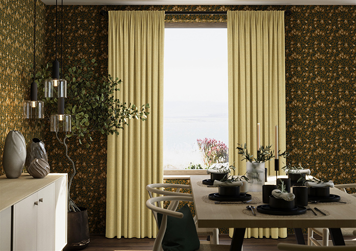 Atina (Blackout), Yellow Joy - Made to Measure Curtains - Image 3